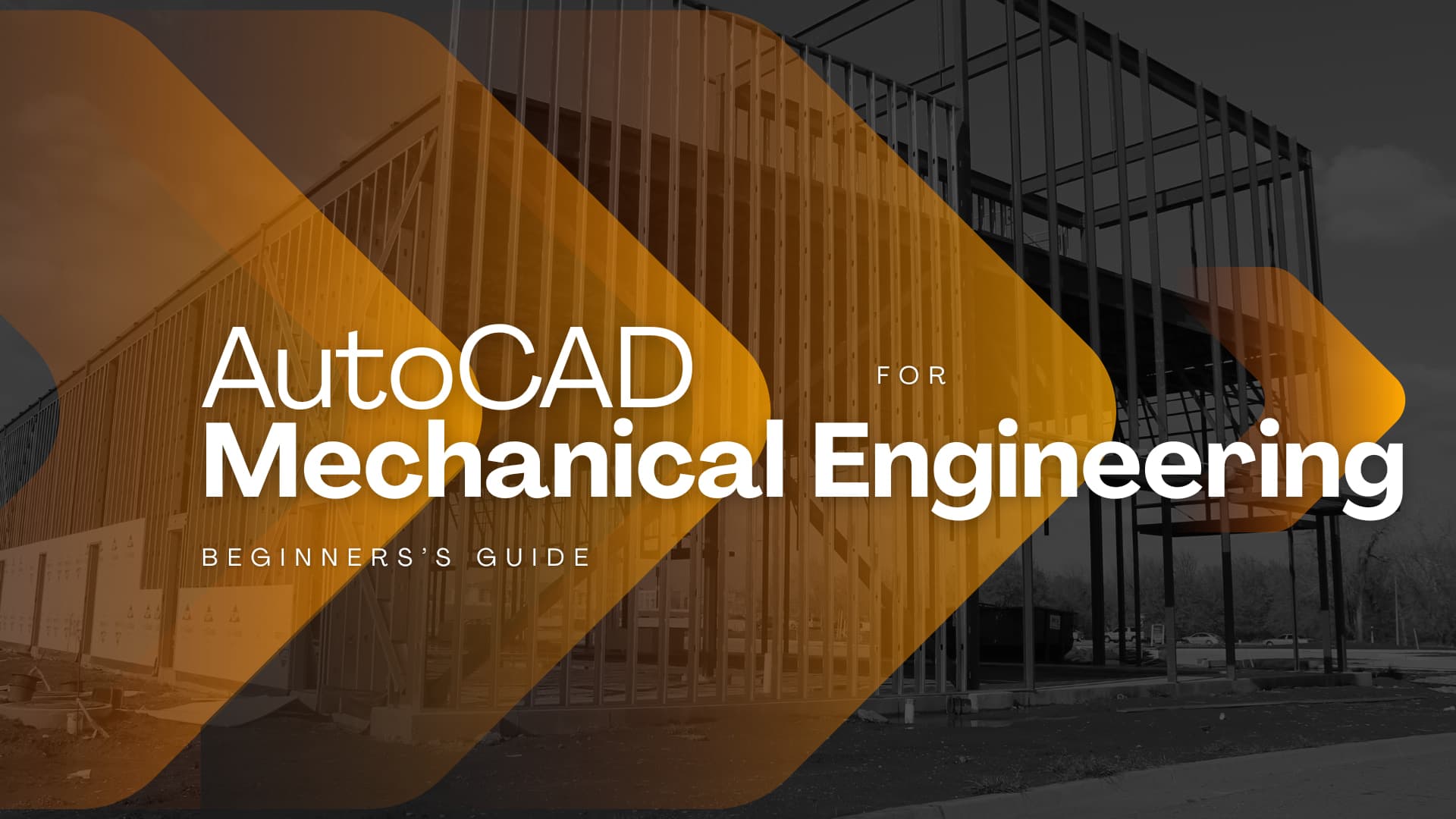AutoCAD For Mechanical Engineering Beginners banner