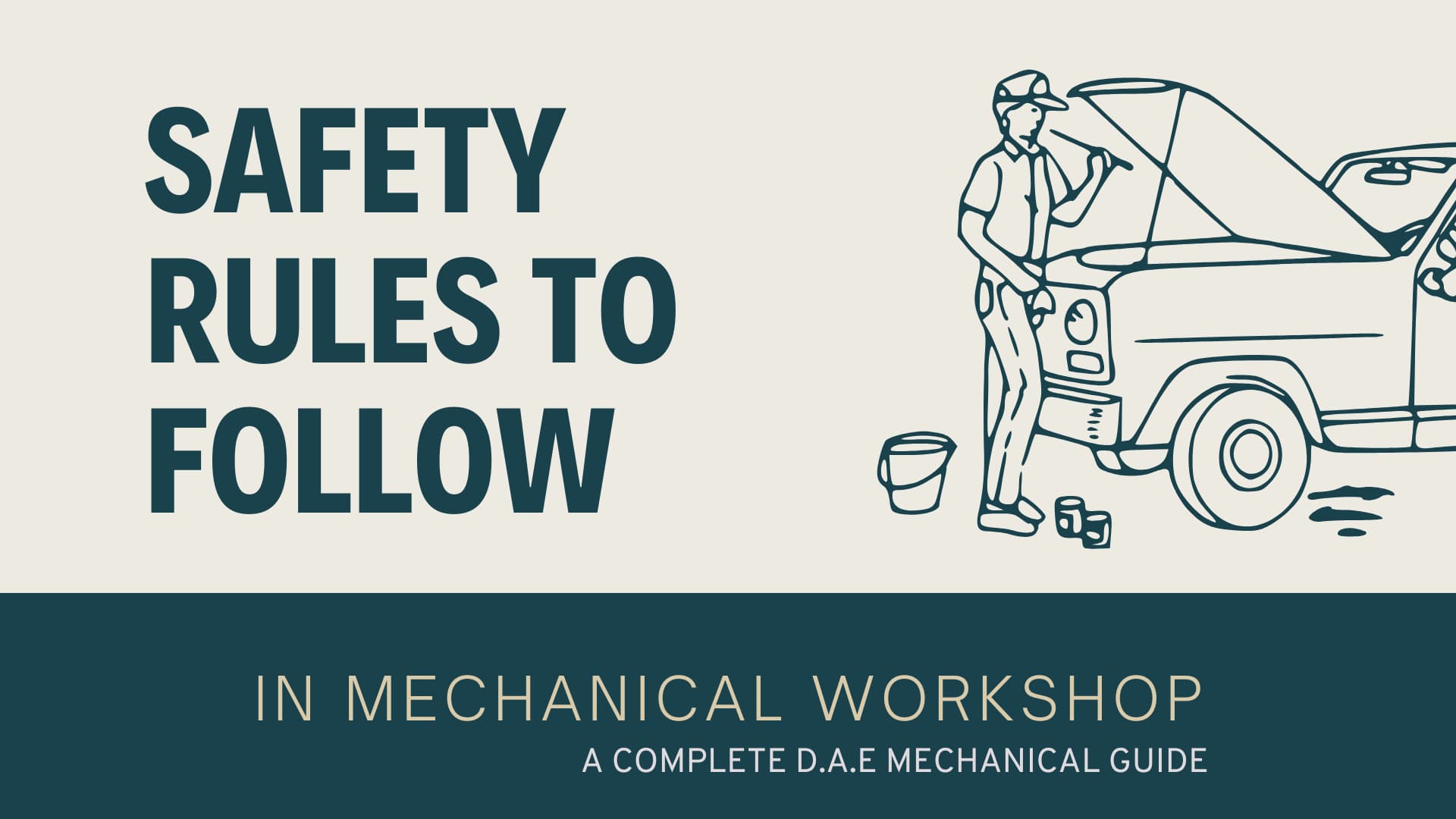 Safety Rules in Mechanical Workshop — Complete Guide for DAE Mechanical Students