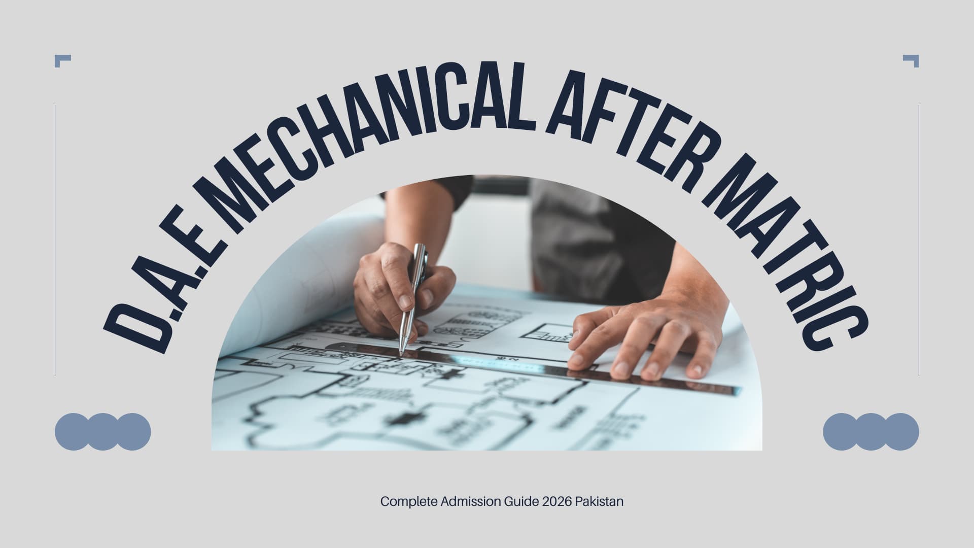 DAE Mechanical Admission Guide banner