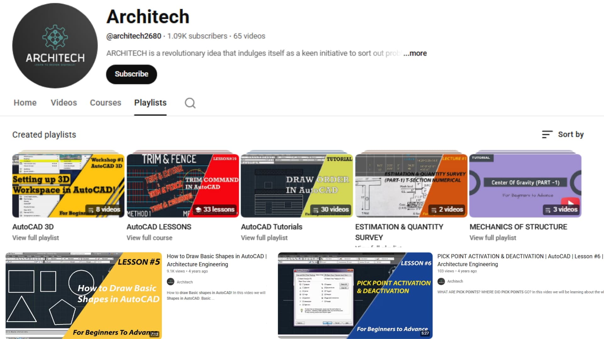 Best online resources to learn AutoCAD