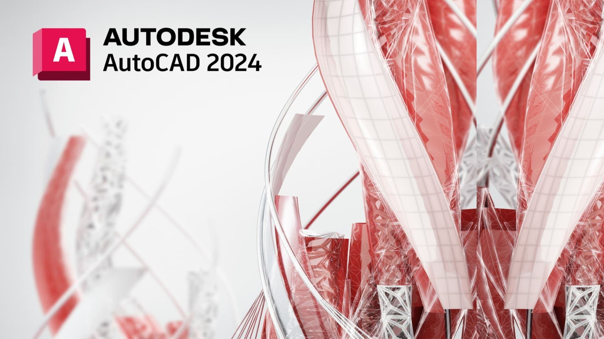 AutoCAD welcome screen after installation